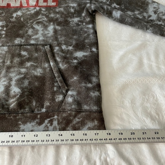 Marvel Kid's Long Sleeve Fleece Camo Pull Over Hoodie Size Large Back-to-school - Picture 11 of 14